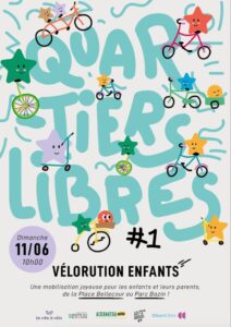 Recto du flyer Quartiers libres